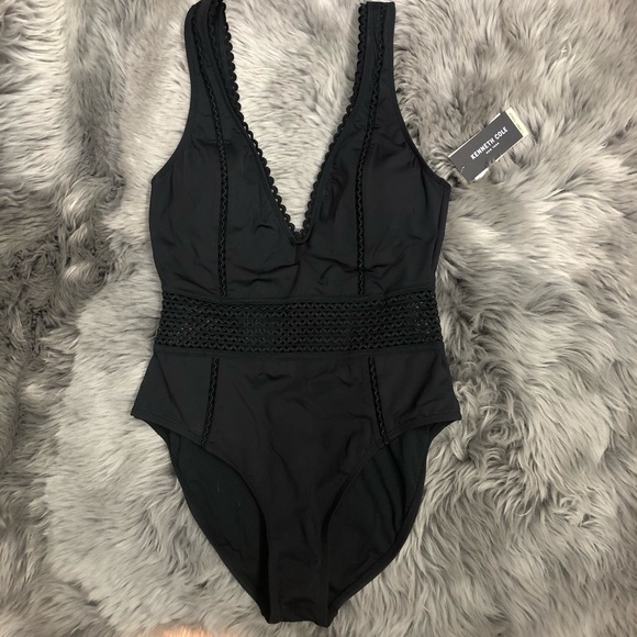 Kenneth Cole Other - Kenneth Cole | Women's Deep V Neck One Piece
